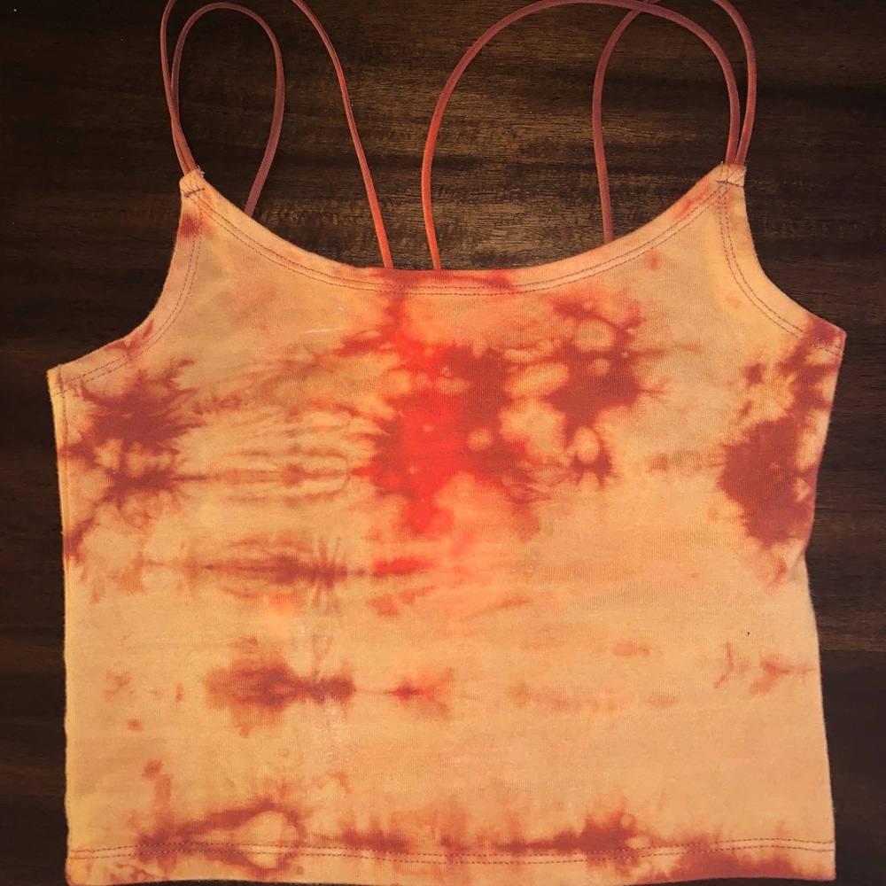 Cropped Abercrombie Strappy Tank